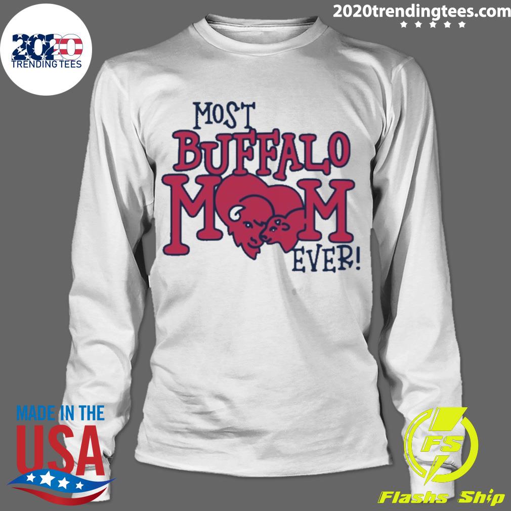 Official most Buffalo Mom Ever Funny - Adult & Kids T-Shirts, Sweatshirts & Hoodies apparel design preview 4