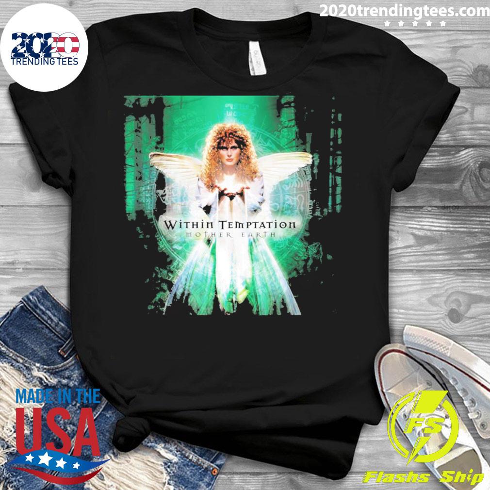Official mother Earth Within Temptation - Adult & Kids T-Shirts, Sweatshirts & Hoodies apparel design preview 3