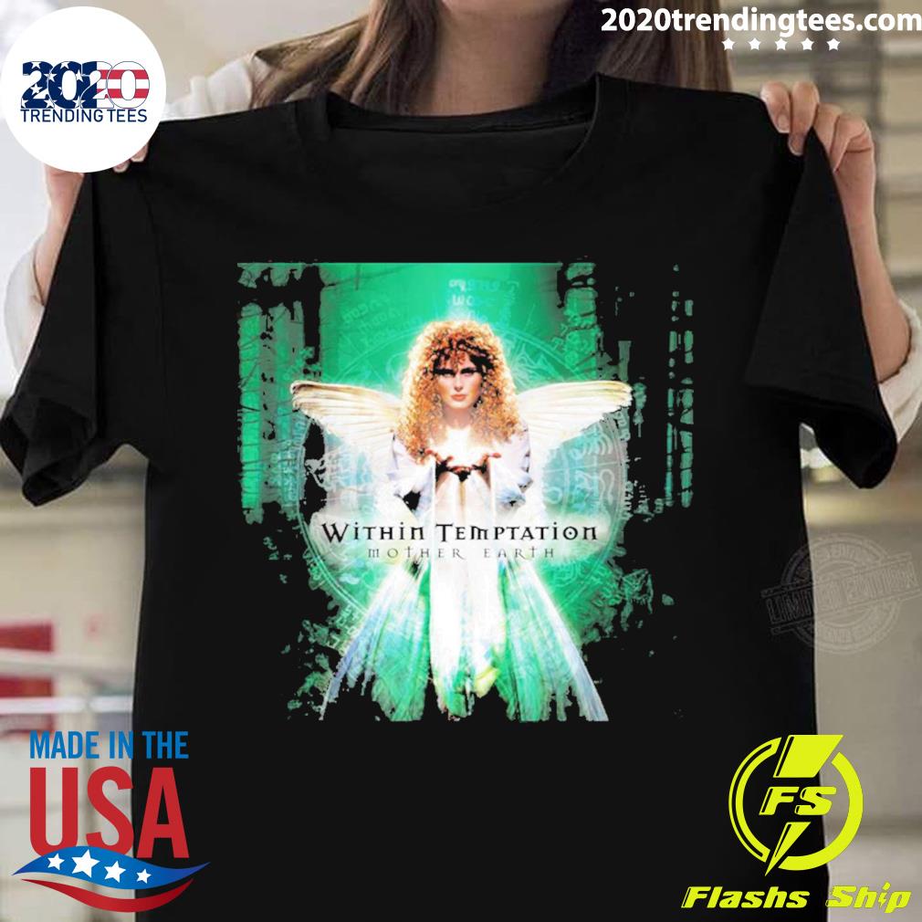 Official mother Earth Within Temptation - Adult & Kids T-Shirts, Sweatshirts & Hoodies apparel design preview 1