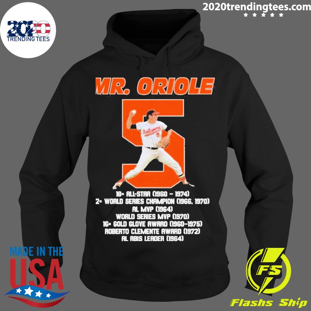 Official mr Oriole Rip Brooks Robinson 1937-2023 - Adult & Kids T-Shirts, Sweatshirts & Hoodies apparel design preview 2