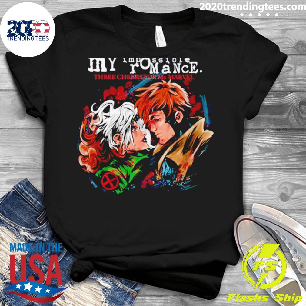 Official my Impossible Romance Gambit Master Marvel - Adult & Kids T-Shirts, Sweatshirts & Hoodies apparel design preview 3