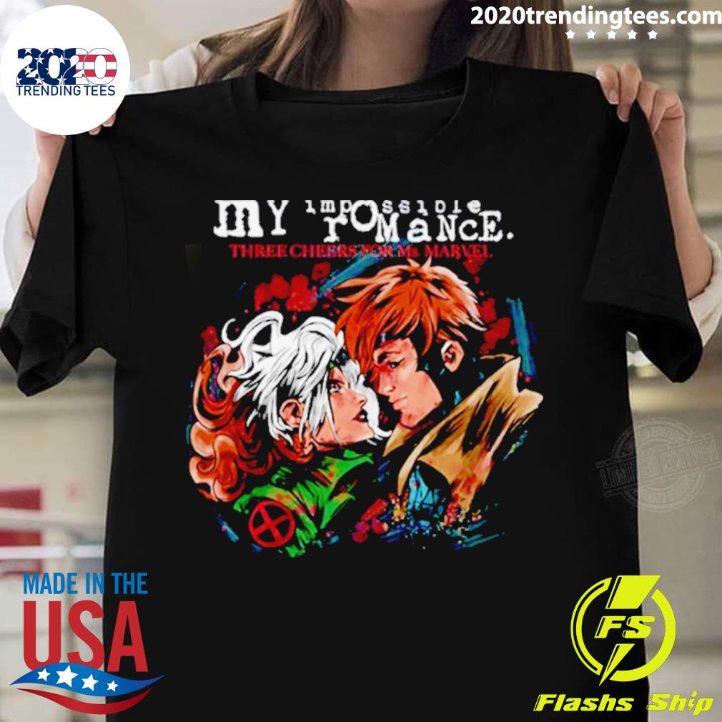 Official my Impossible Romance Gambit Master Marvel - Adult & Kids T-Shirts, Sweatshirts & Hoodies apparel design preview 1