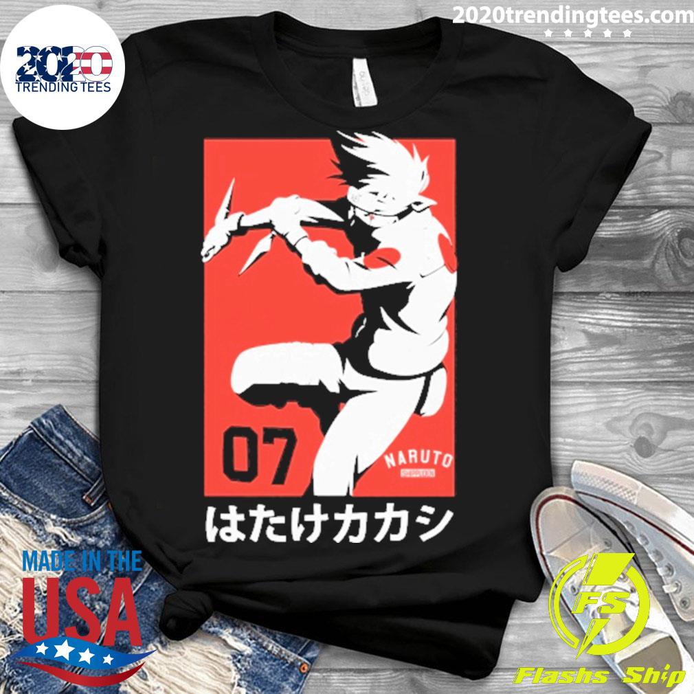 Official naruto Kakashi Shippuden - Adult & Kids T-Shirts, Sweatshirts & Hoodies apparel design preview 3