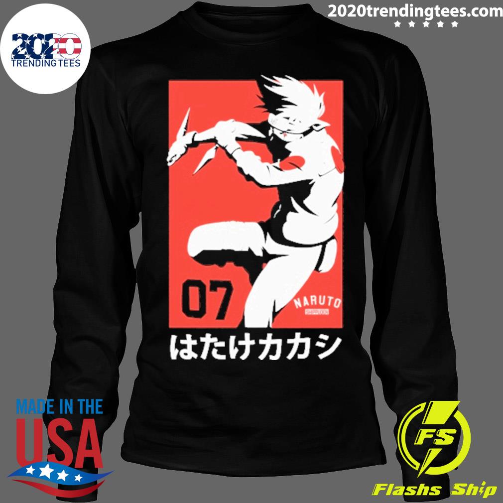 Official naruto Kakashi Shippuden - Adult & Kids T-Shirts, Sweatshirts & Hoodies apparel design preview 4