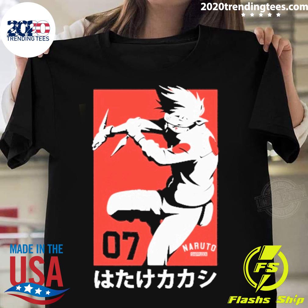 Official naruto Kakashi Shippuden - Adult & Kids T-Shirts, Sweatshirts & Hoodies apparel design preview 1