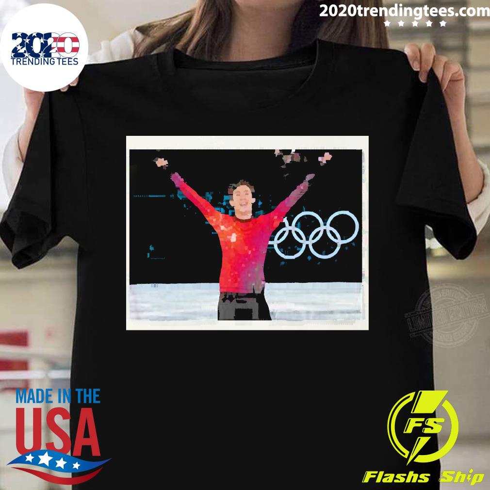 Official Nathan Chen 2022 Winter Olympics - Adult & Kids T-Shirts, Sweatshirts & Hoodies apparel design preview 1
