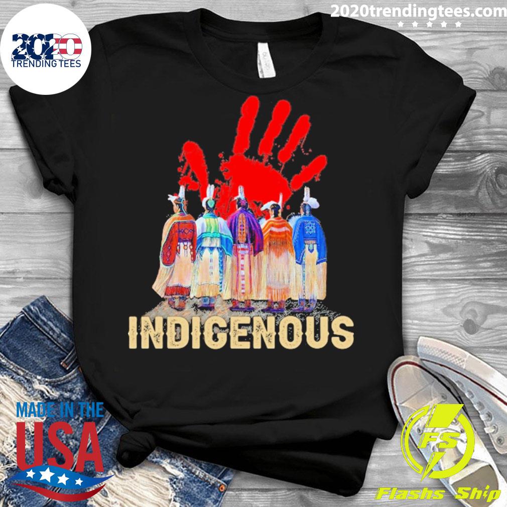 Official native American Indigenous - Adult & Kids T-Shirts, Sweatshirts & Hoodies apparel design preview 3