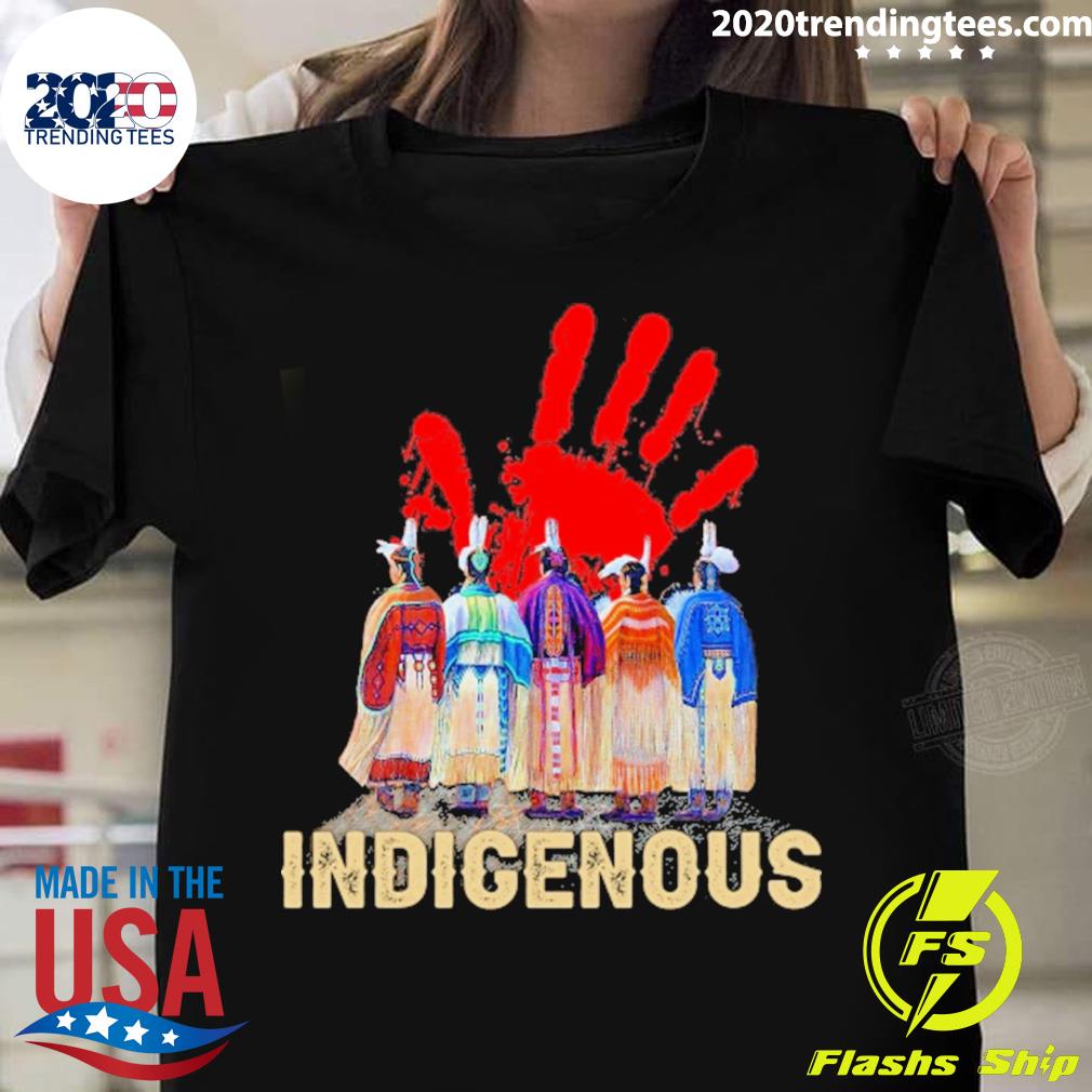 Official native American Indigenous - Adult & Kids T-Shirts, Sweatshirts & Hoodies apparel design preview 1