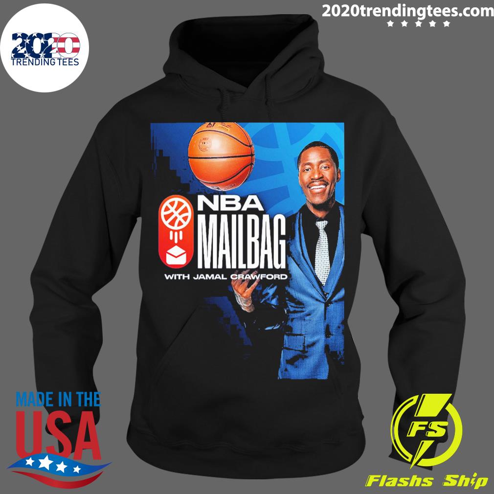 Official nBA Mailbag With Jamal Crawford - Adult & Kids T-Shirts, Sweatshirts & Hoodies apparel design preview 2