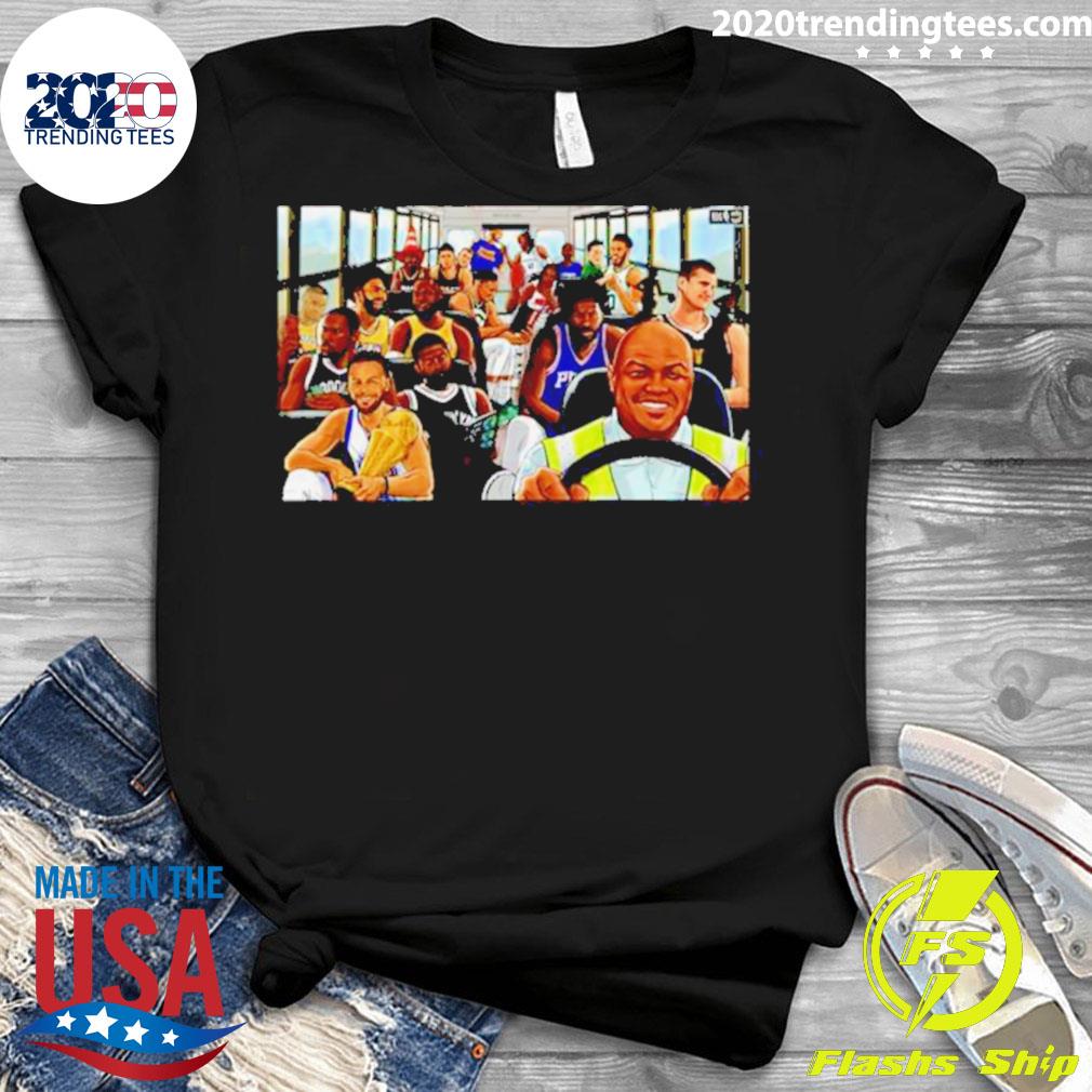 Official nba Season All Aboard The Chuck Bus - Adult & Kids T-Shirts, Sweatshirts & Hoodies apparel design preview 3