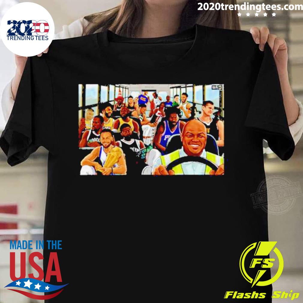 Official nba Season All Aboard The Chuck Bus - Adult & Kids T-Shirts, Sweatshirts & Hoodies apparel design preview 1