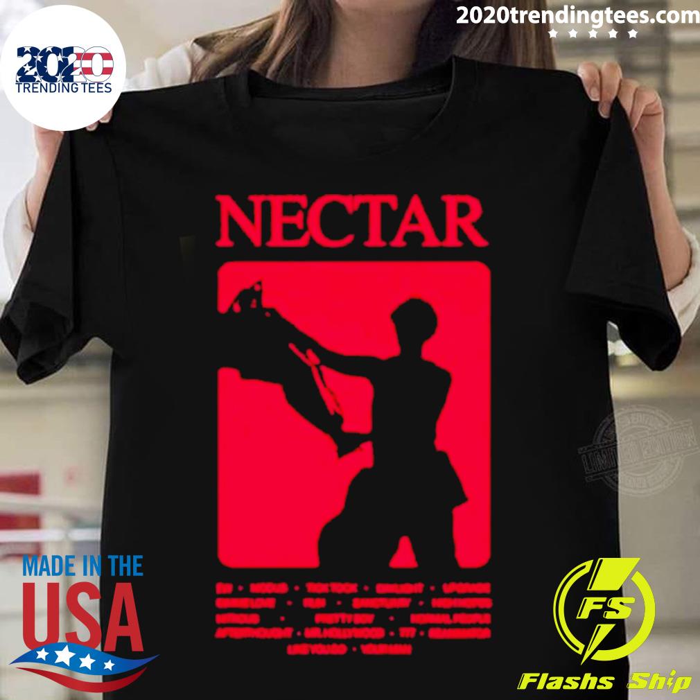 Official nectar Red Tracklist - Adult & Kids T-Shirts, Sweatshirts & Hoodies apparel design preview 1