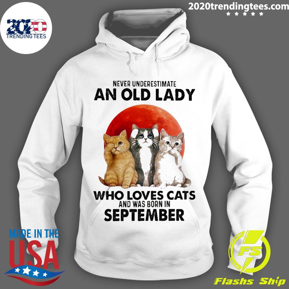 Official never Underestimate An Old Lady Who Loves - Adult & Kids T-Shirts, Sweatshirts & Hoodies apparel design preview 2