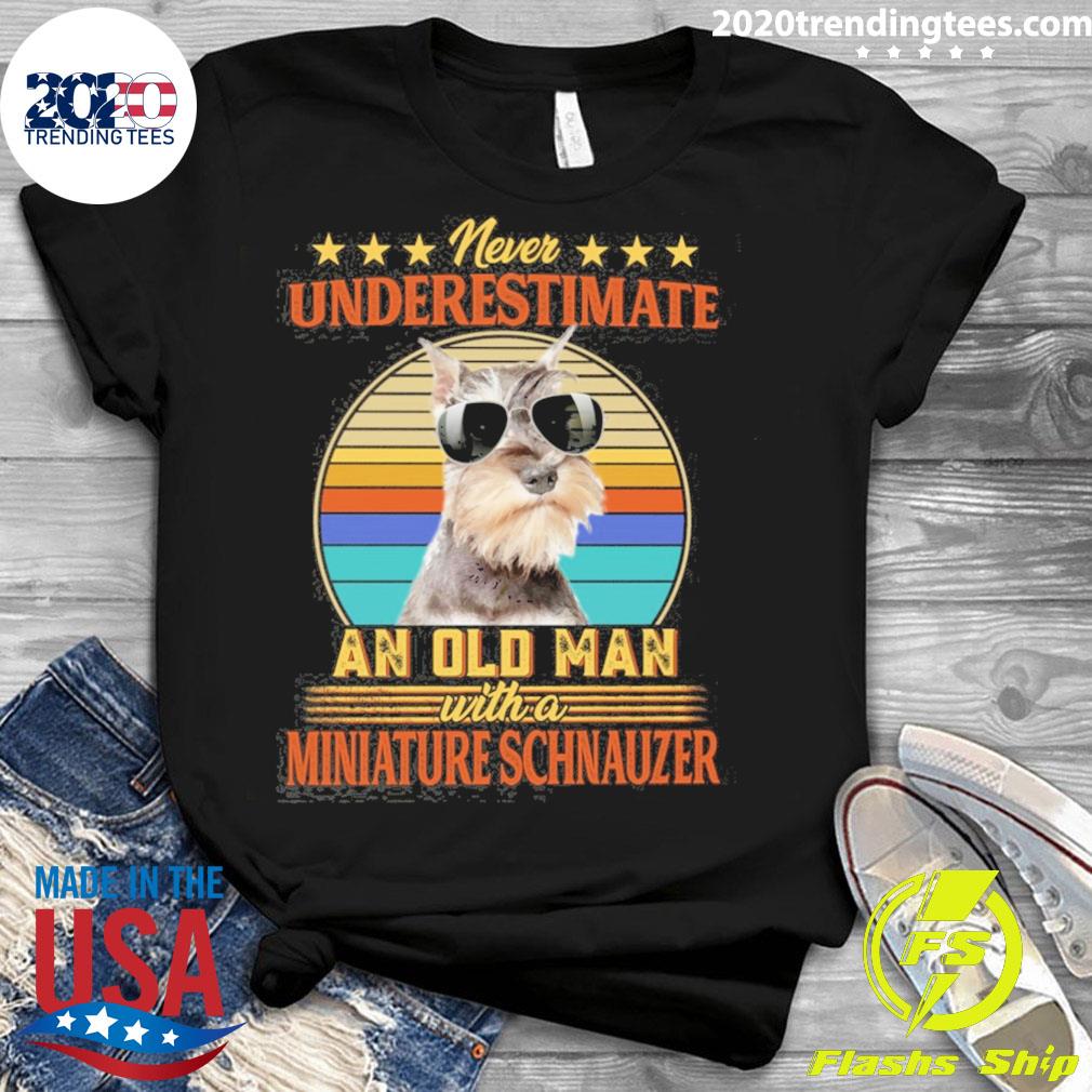 Official never Underestimate An Old Man With A Grey - Adult & Kids T-Shirts, Sweatshirts & Hoodies apparel design preview 3
