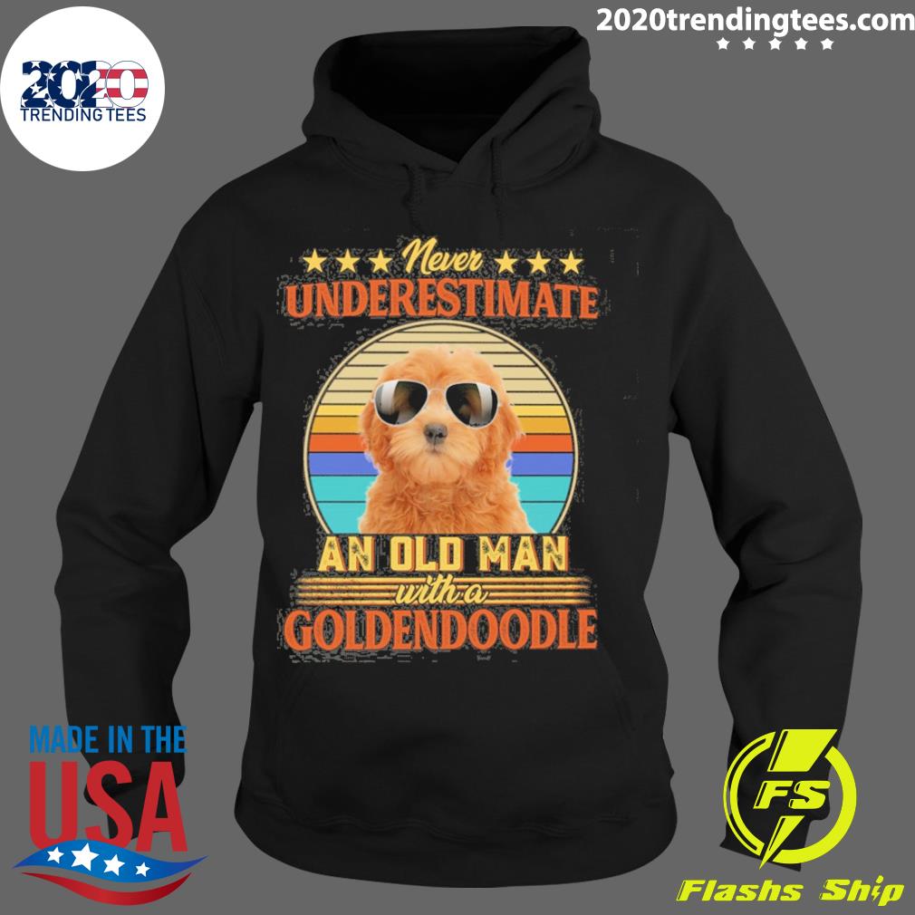 Official never Underestimate An Old Man With A Red - Adult & Kids T-Shirts, Sweatshirts & Hoodies apparel design preview 2