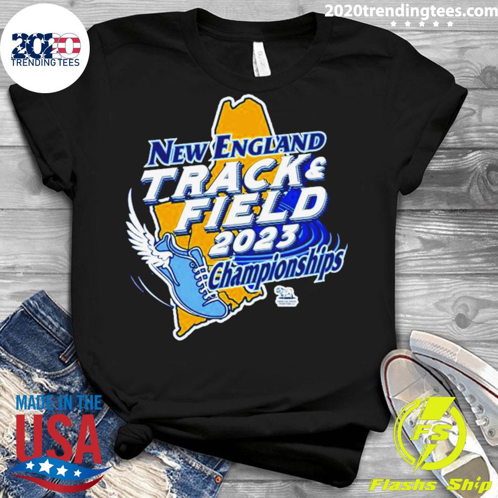 Official new england track and field 2023 - Adult & Kids T-Shirts, Sweatshirts & Hoodies apparel design preview 3