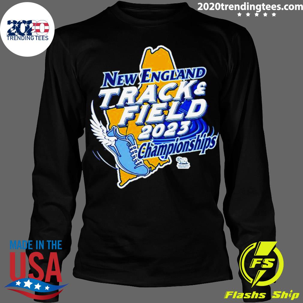 Official new england track and field 2023 - Adult & Kids T-Shirts, Sweatshirts & Hoodies apparel design preview 4