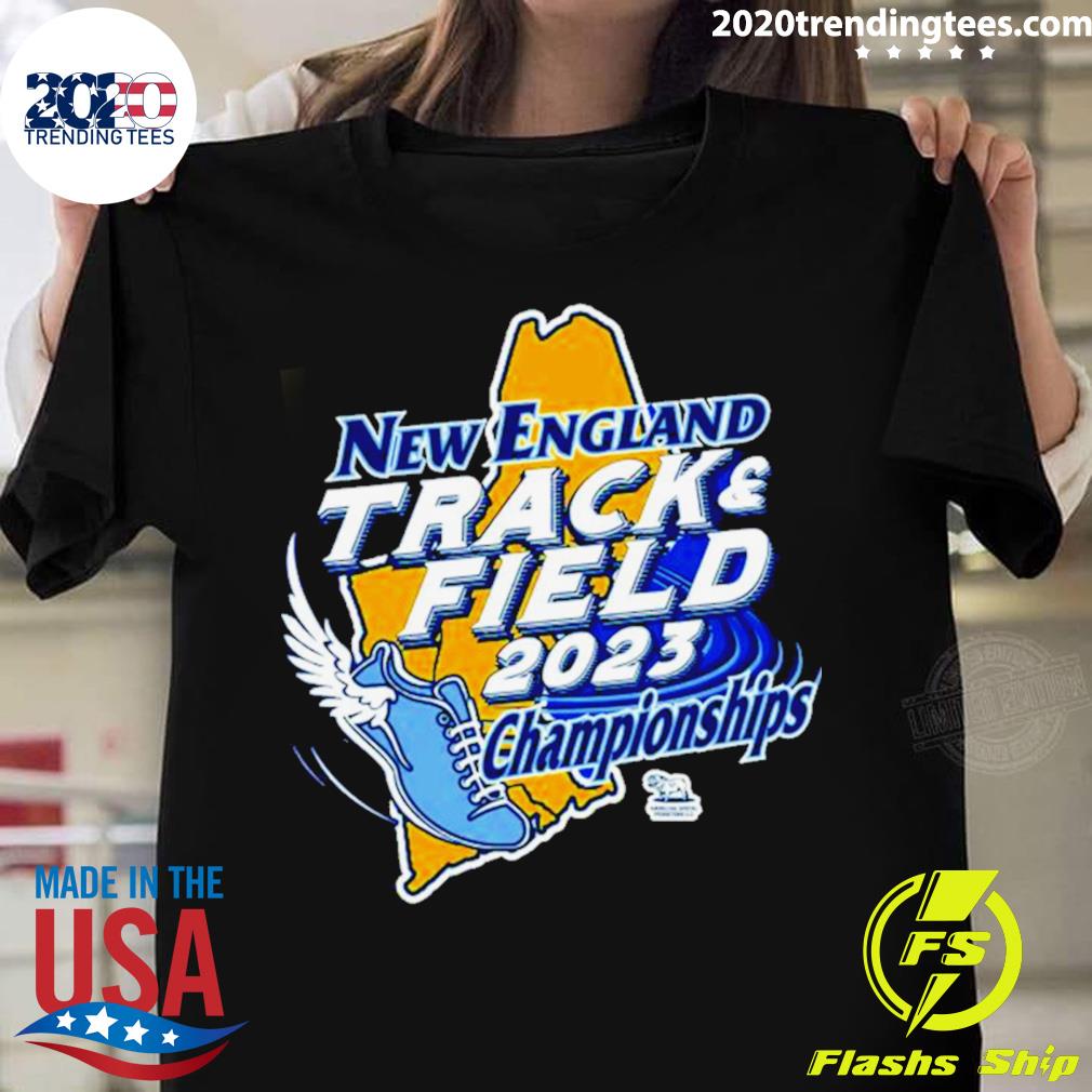 Official new england track and field 2023 - Adult & Kids T-Shirts, Sweatshirts & Hoodies apparel design preview 1