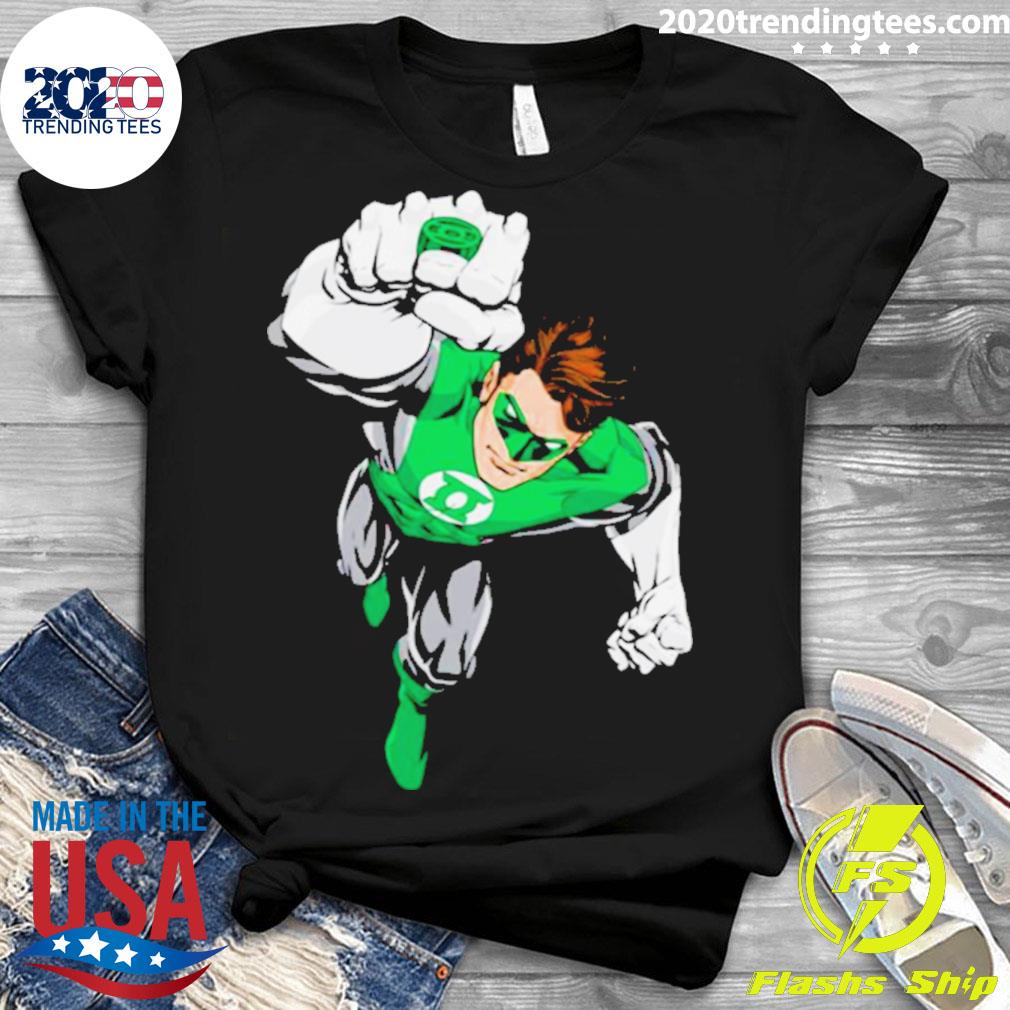 Official new Green Lantern Superhero - Adult & Kids T-Shirts, Sweatshirts & Hoodies apparel design preview 3