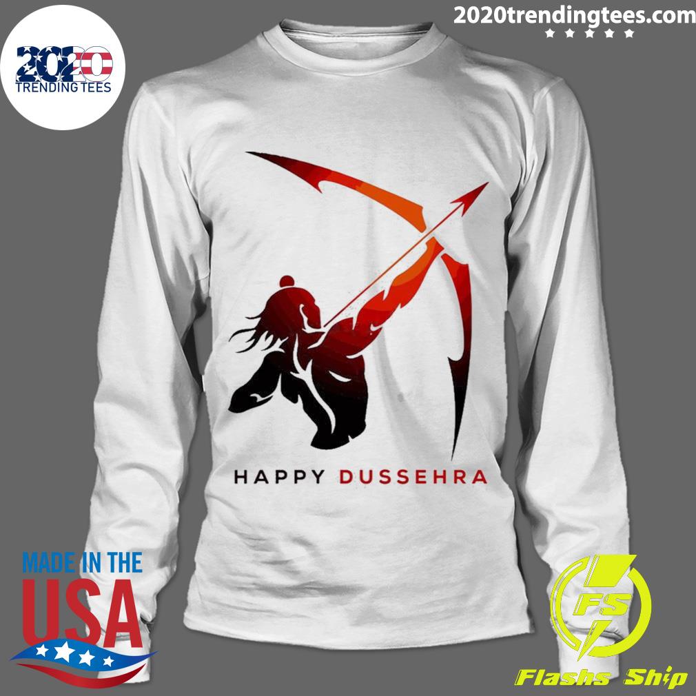 Official new Happy Dussehra - Adult & Kids T-Shirts, Sweatshirts & Hoodies apparel design preview 4