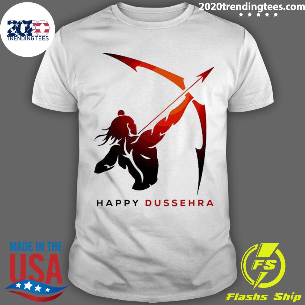 Official new Happy Dussehra - Adult & Kids T-Shirts, Sweatshirts & Hoodies apparel design preview 1