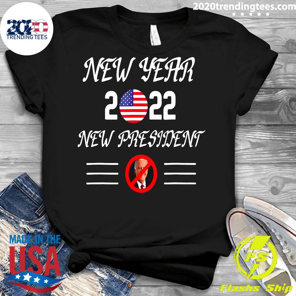 Official New Year 2022 President - Adult & Kids T-Shirts, Sweatshirts & Hoodies apparel design preview 3