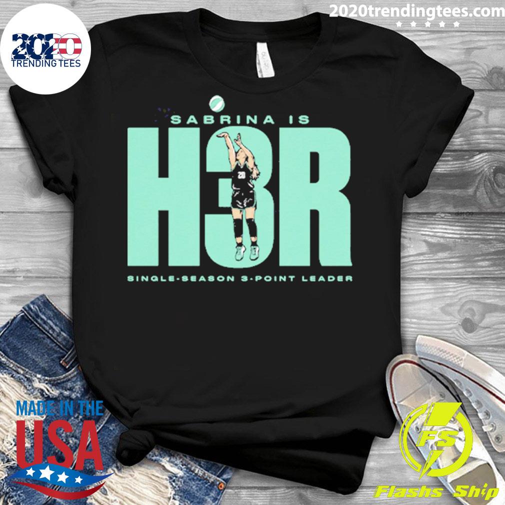 Official new York Sabrina Ionescu H3R - Adult & Kids T-Shirts, Sweatshirts & Hoodies apparel design preview 3