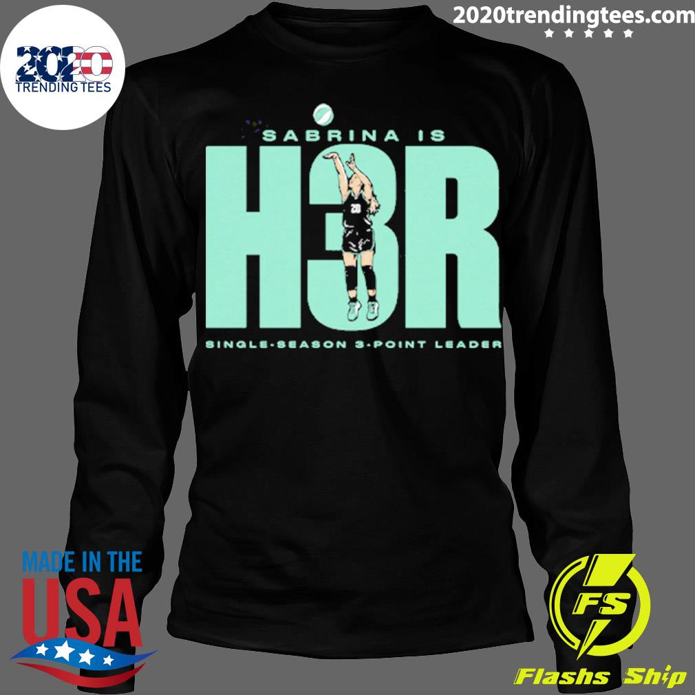 Official new York Sabrina Ionescu H3R - Adult & Kids T-Shirts, Sweatshirts & Hoodies apparel design preview 4