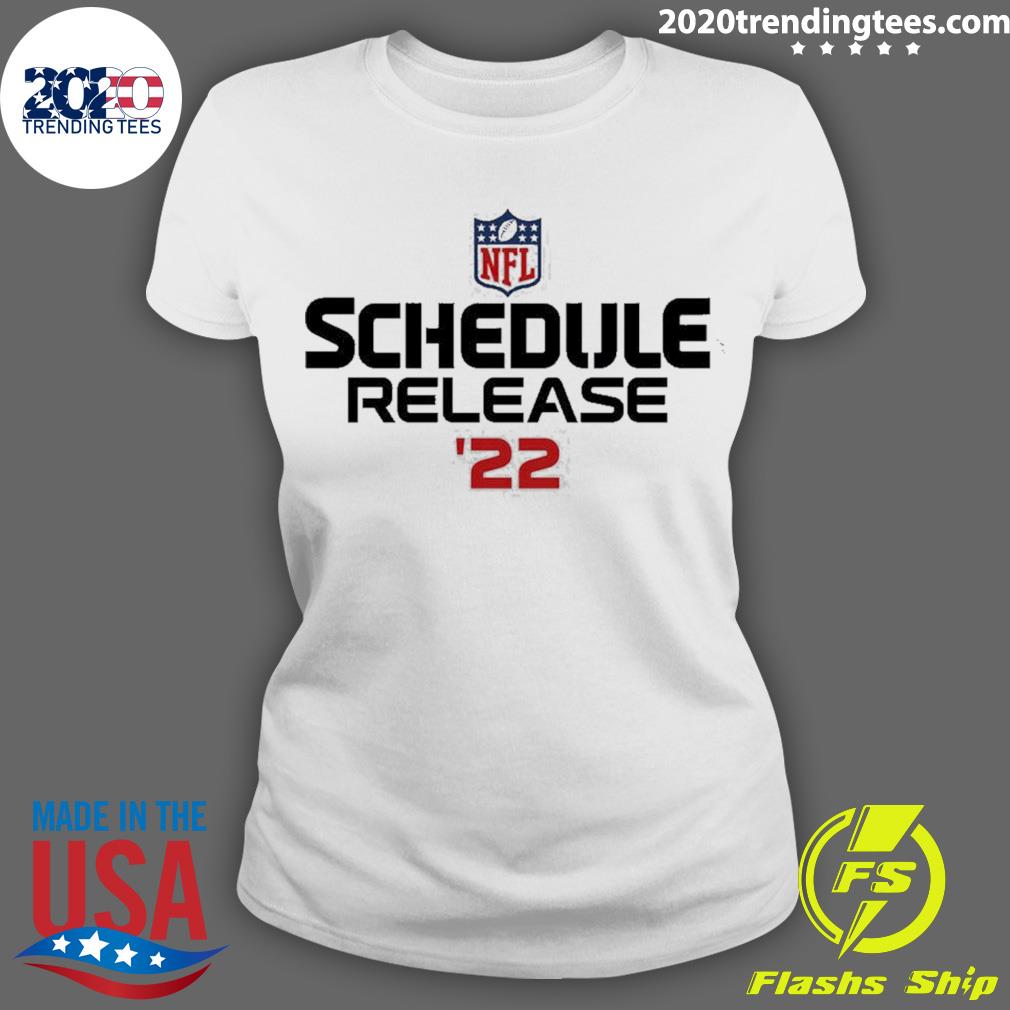 Official nFL Schedule Release 2022 - Adult & Kids T-Shirts, Sweatshirts & Hoodies apparel design preview 3