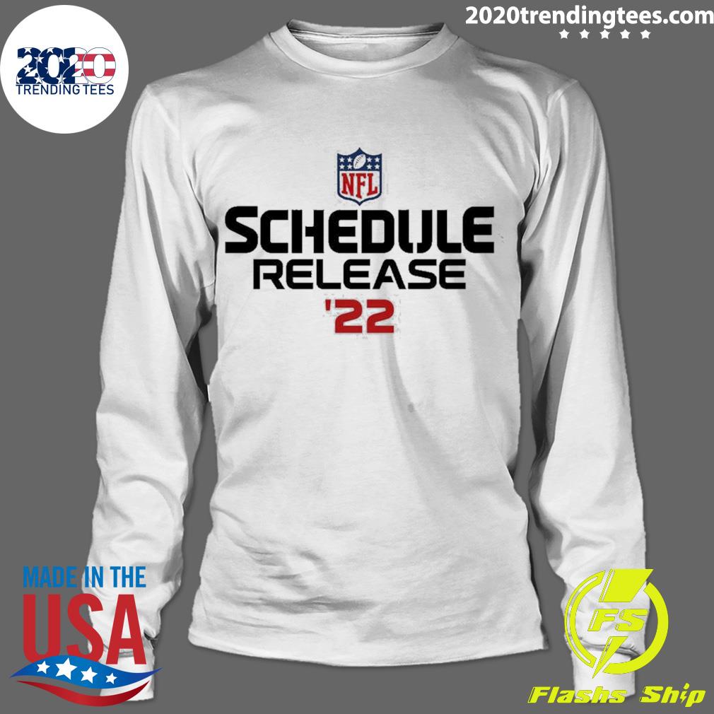 Official nFL Schedule Release 2022 - Adult & Kids T-Shirts, Sweatshirts & Hoodies apparel design preview 4