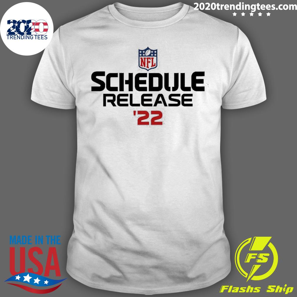 Official nFL Schedule Release 2022 - Adult & Kids T-Shirts, Sweatshirts & Hoodies apparel design preview 1