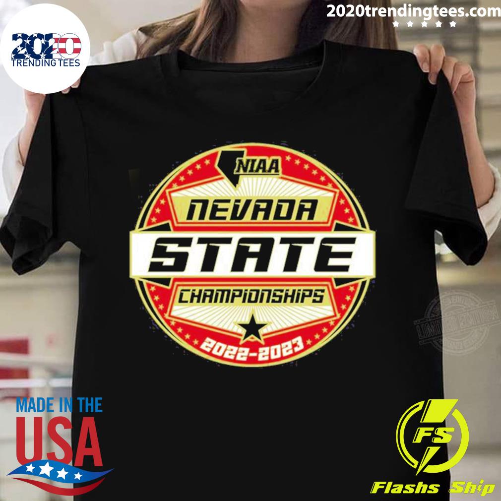 Official niaa Nevada State Championships 2022-2023 - Adult & Kids T-Shirts, Sweatshirts & Hoodies apparel design preview 1