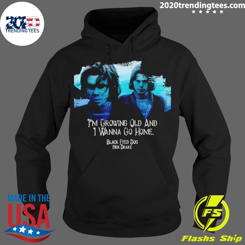 Official nick Drake Black Eyed Dog - Adult & Kids T-Shirts, Sweatshirts & Hoodies apparel design preview 2