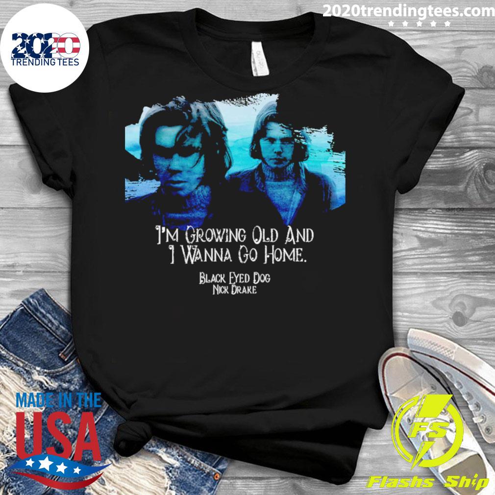 Official nick Drake Black Eyed Dog - Adult & Kids T-Shirts, Sweatshirts & Hoodies apparel design preview 3
