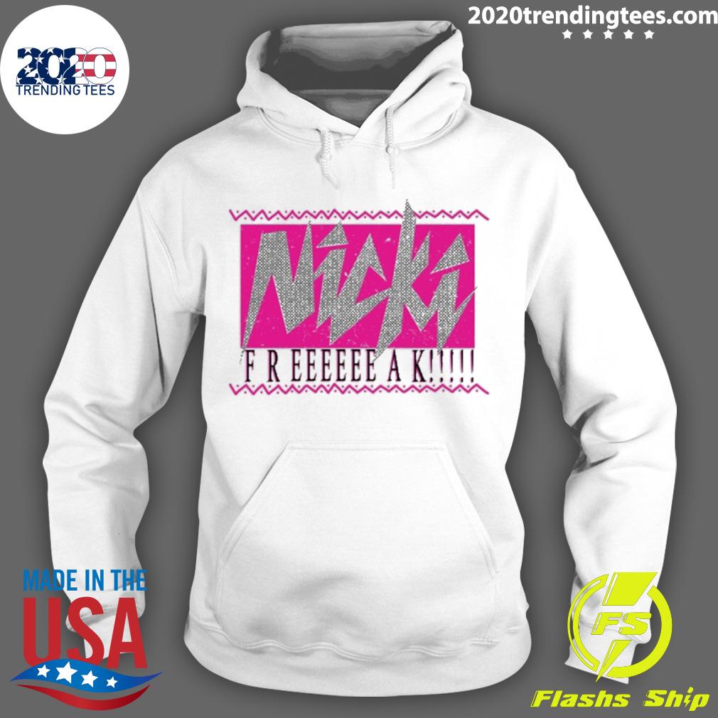 Official nicki Freeeeeeak - Adult & Kids T-Shirts, Sweatshirts & Hoodies apparel design preview 2