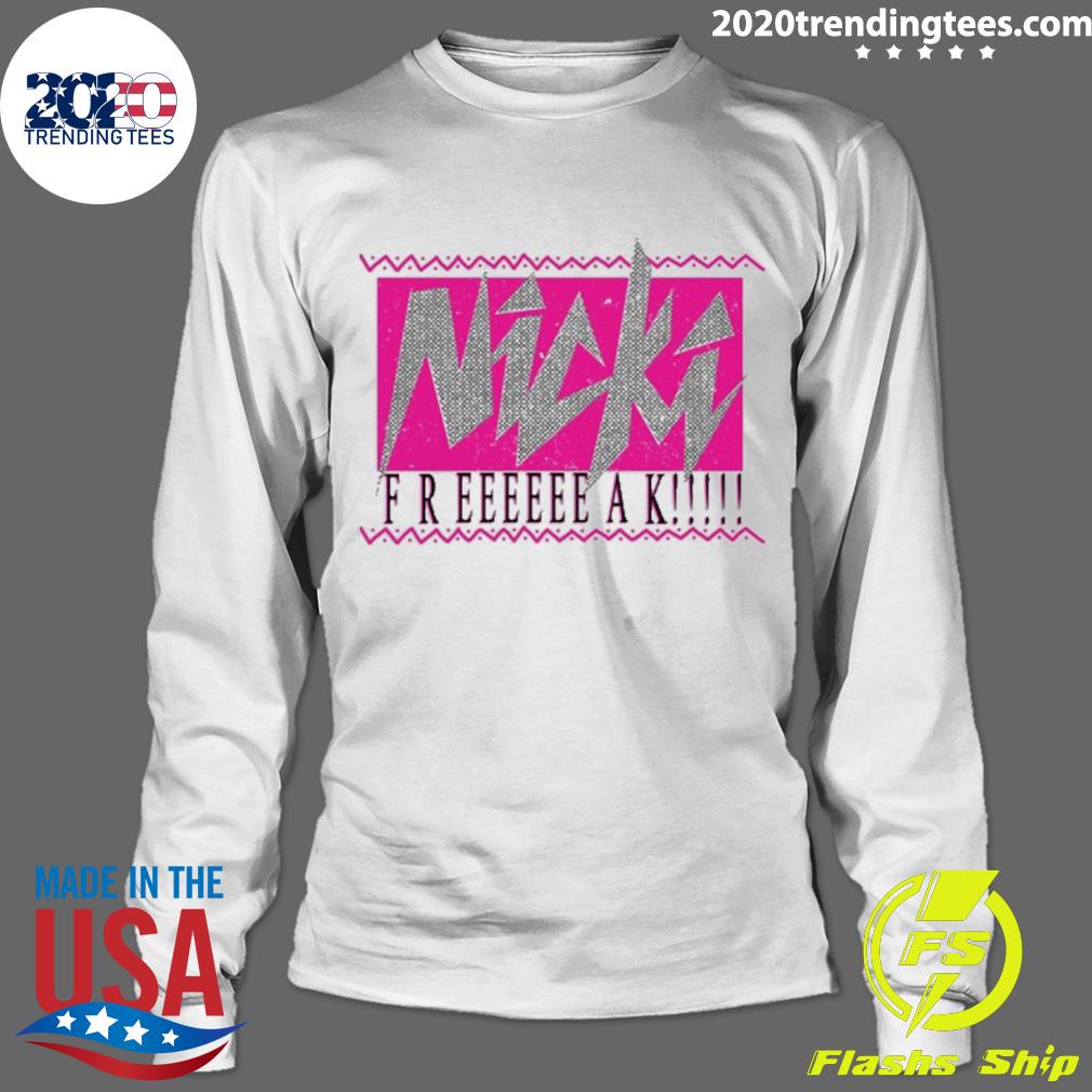Official nicki Freeeeeeak - Adult & Kids T-Shirts, Sweatshirts & Hoodies apparel design preview 4