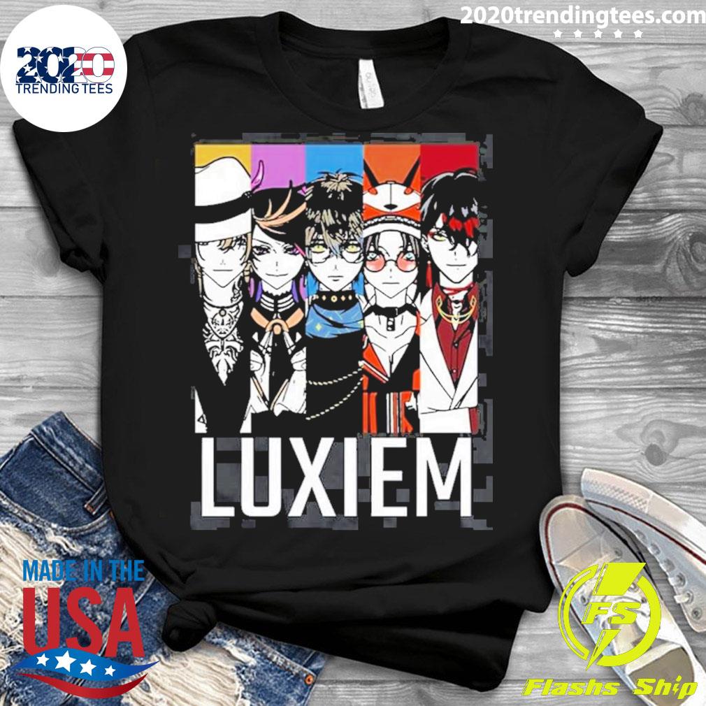 Official nijisanji En Ethyria Luxiem Art - Adult & Kids T-Shirts, Sweatshirts & Hoodies apparel design preview 3