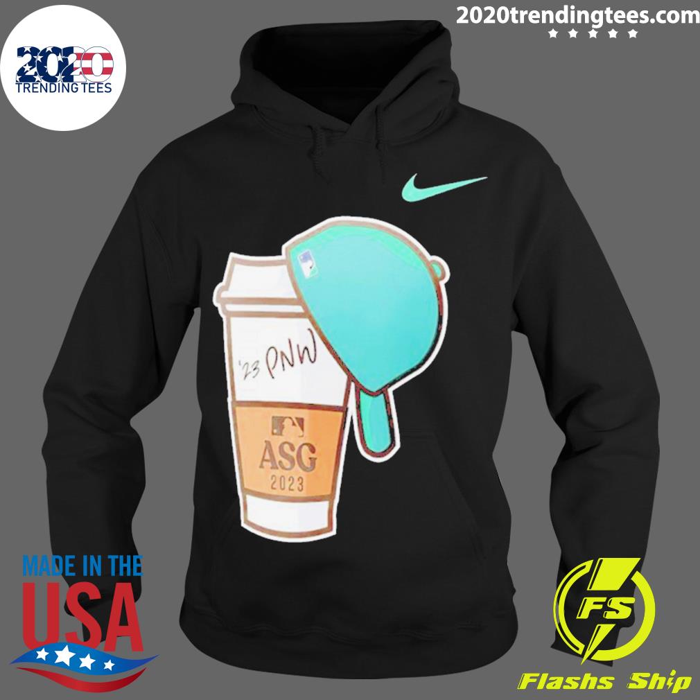 Official nike 2023 Mlb All-star Game Coffee - Adult & Kids T-Shirts, Sweatshirts & Hoodies apparel design preview 2