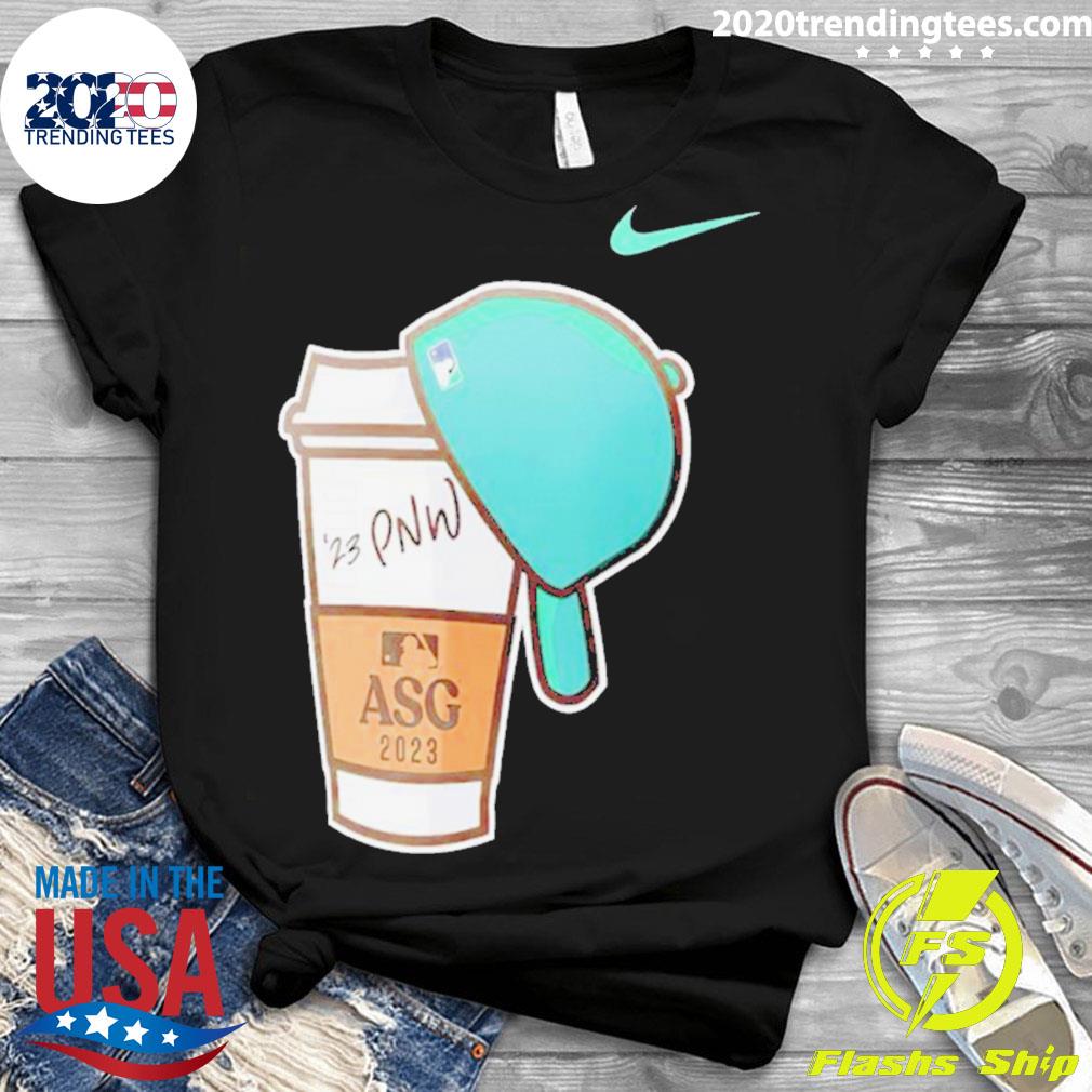 Official nike 2023 Mlb All-star Game Coffee - Adult & Kids T-Shirts, Sweatshirts & Hoodies apparel design preview 3