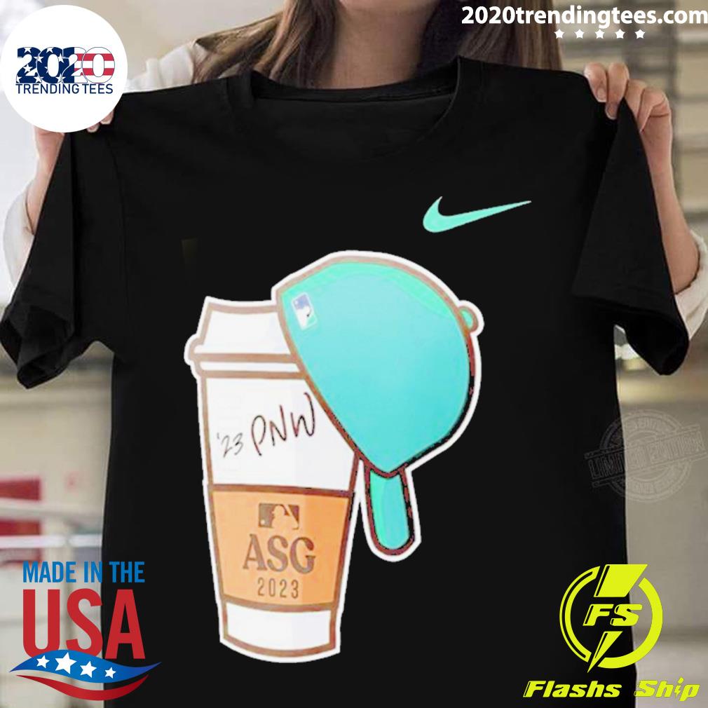 Official nike 2023 Mlb All-star Game Coffee - Adult & Kids T-Shirts, Sweatshirts & Hoodies apparel design preview 1