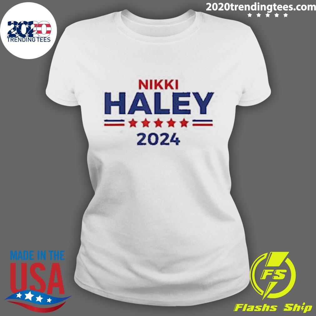 Official nikki Haley 24 - Adult & Kids T-Shirts, Sweatshirts & Hoodies apparel design preview 3
