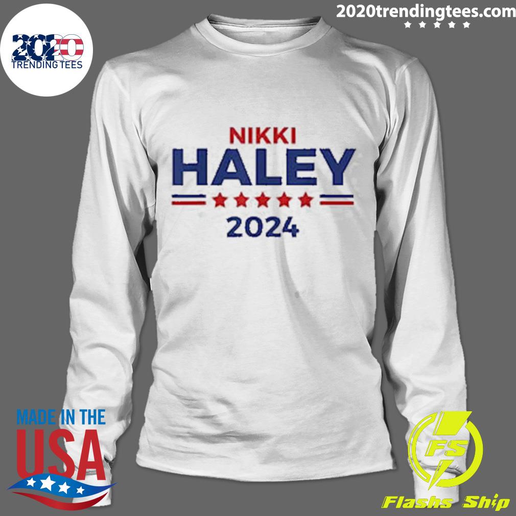 Official nikki Haley 24 - Adult & Kids T-Shirts, Sweatshirts & Hoodies apparel design preview 4