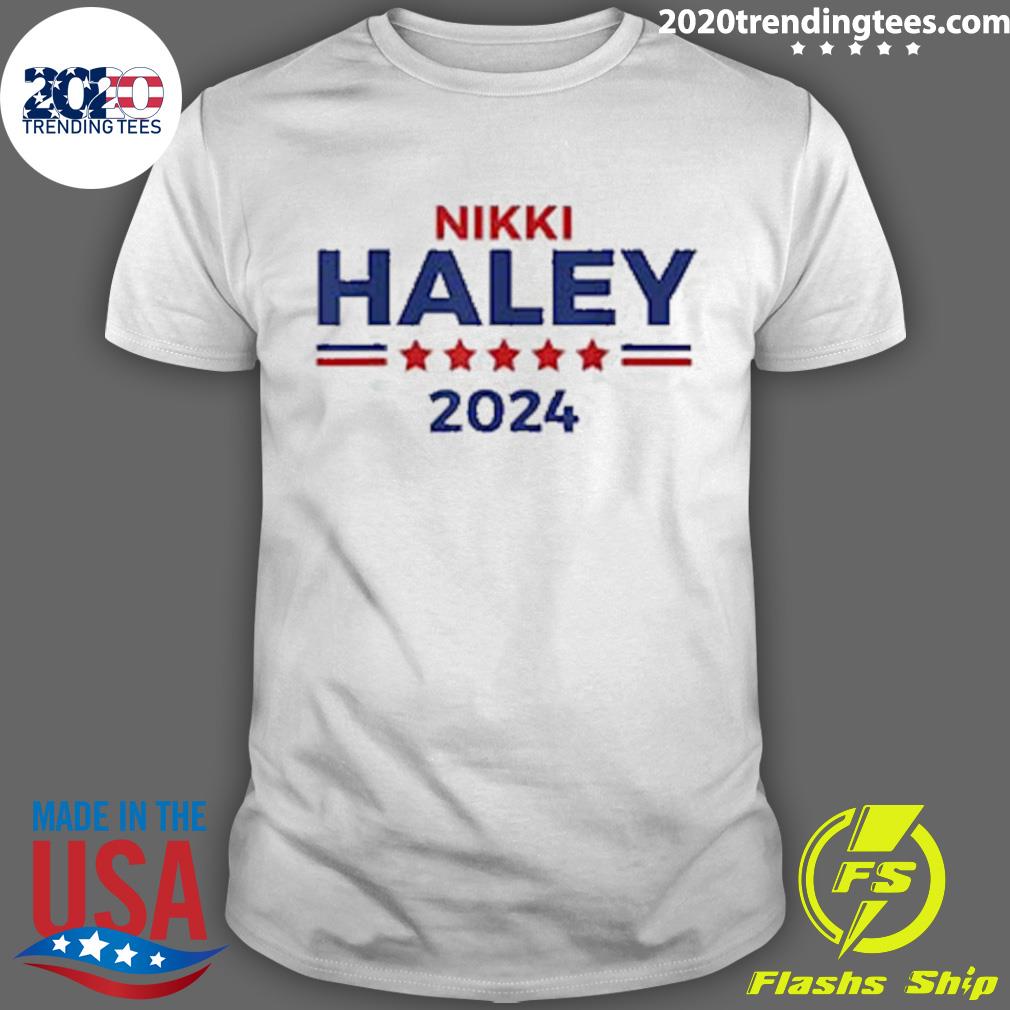 Official nikki Haley 24 - Adult & Kids T-Shirts, Sweatshirts & Hoodies apparel design preview 1