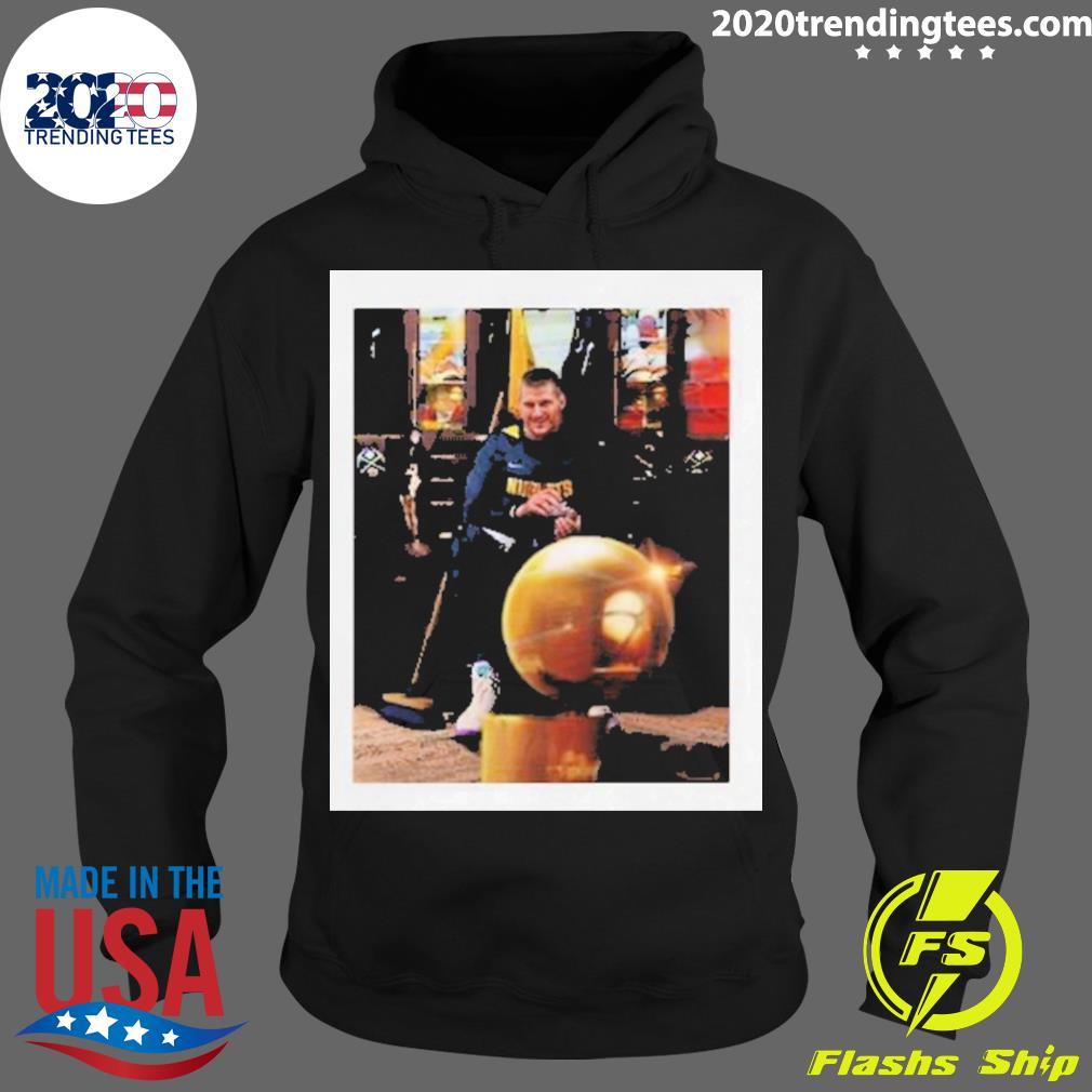 Official nikola Jokic Denver Nuggets Nba Western - Adult & Kids T-Shirts, Sweatshirts & Hoodies apparel design preview 2