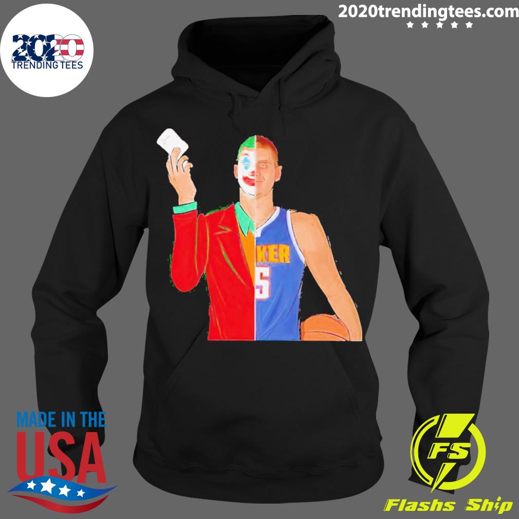 Official nikola Jokic The Joker - Adult & Kids T-Shirts, Sweatshirts & Hoodies apparel design preview 2