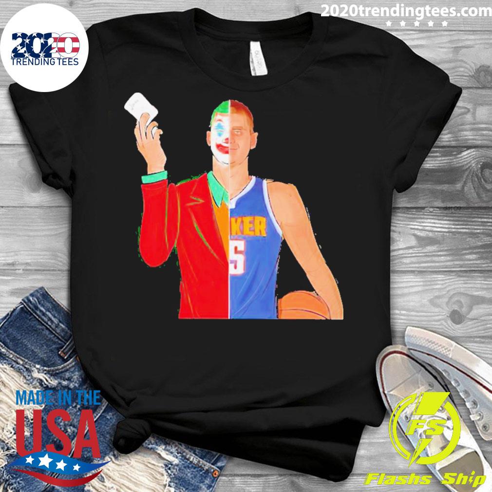 Official nikola Jokic The Joker - Adult & Kids T-Shirts, Sweatshirts & Hoodies apparel design preview 3