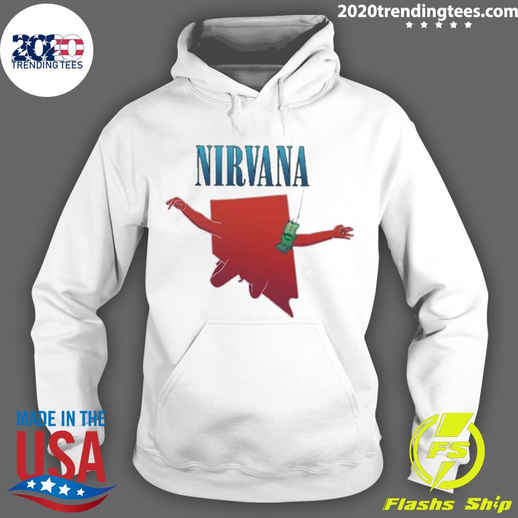 Official nirvana Nevada - Adult & Kids T-Shirts, Sweatshirts & Hoodies apparel design preview 2