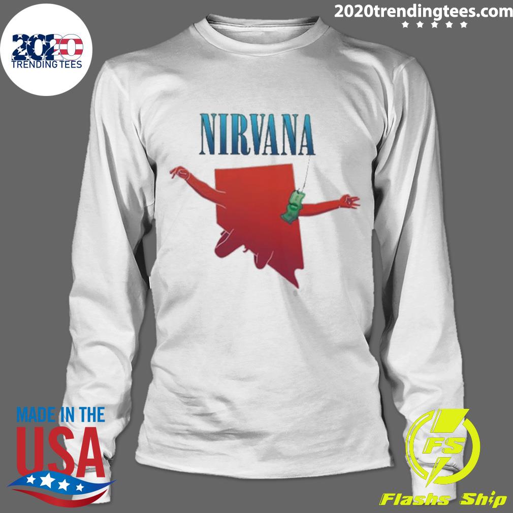 Official nirvana Nevada - Adult & Kids T-Shirts, Sweatshirts & Hoodies apparel design preview 4