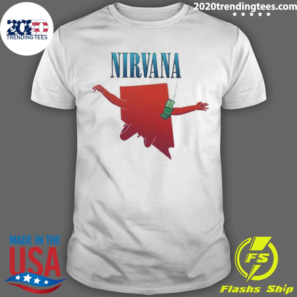 Official nirvana Nevada - Adult & Kids T-Shirts, Sweatshirts & Hoodies apparel design preview 1