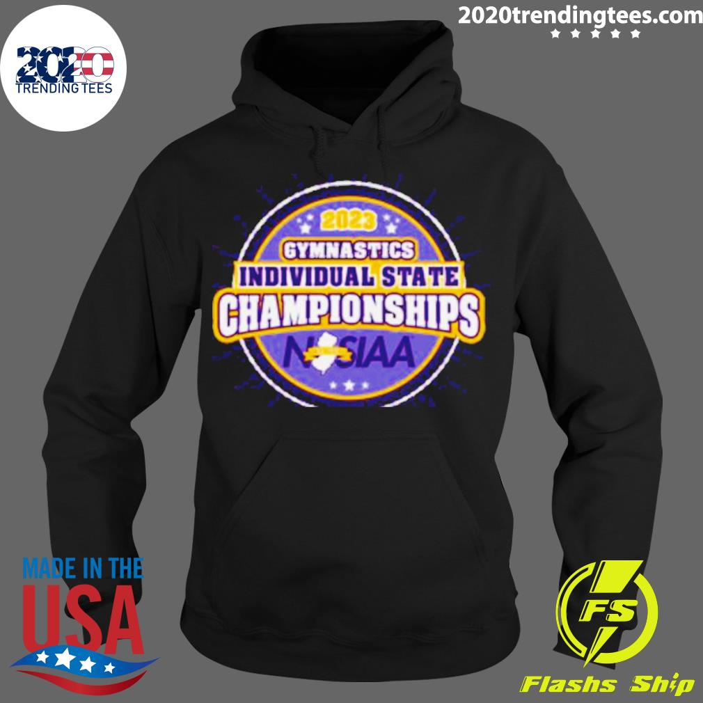 Official njsiaa 2023 Gymnastics Individual State - Adult & Kids T-Shirts, Sweatshirts & Hoodies apparel design preview 2